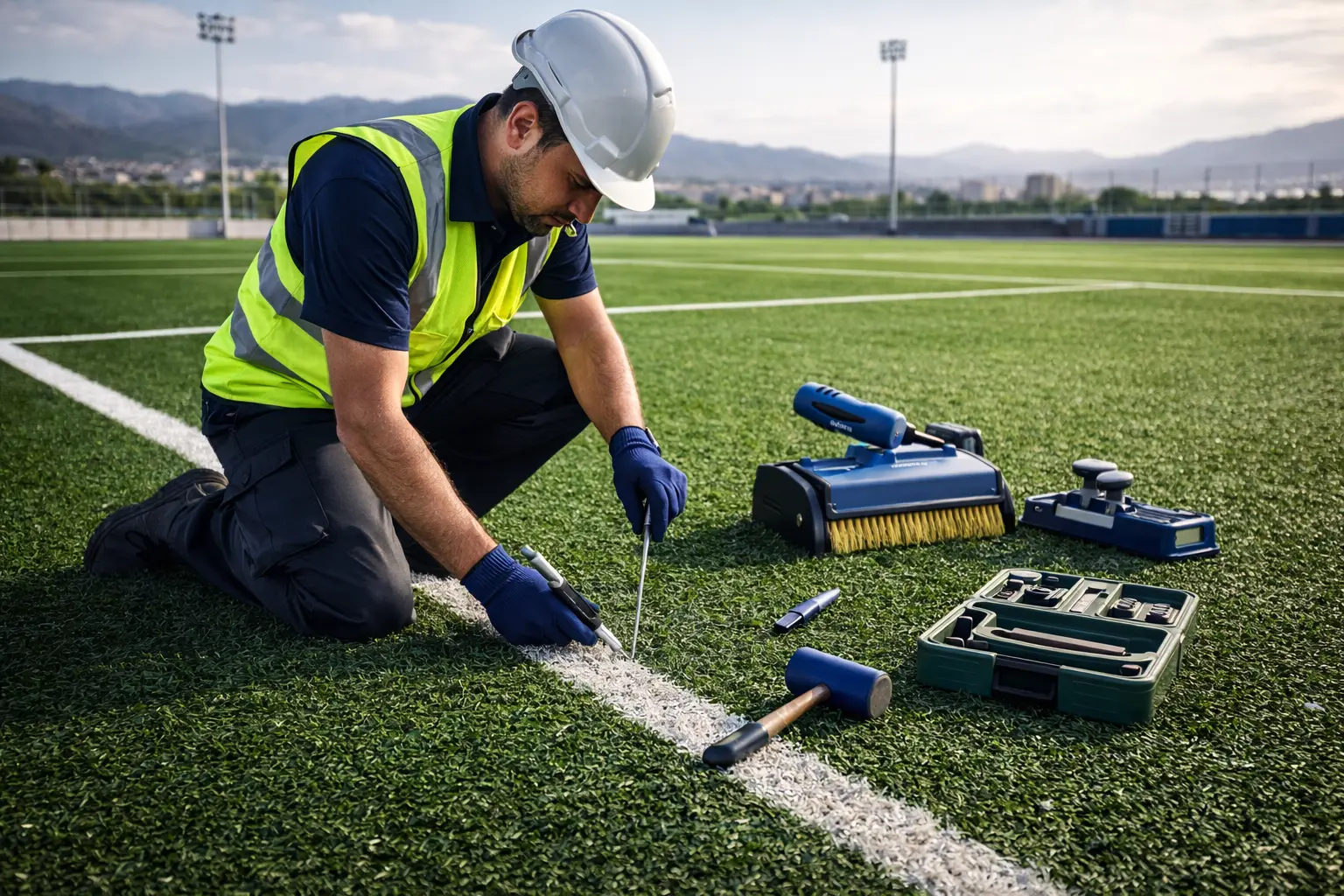HL ACTION - Maintenance et entretien de terrains sportifs, techniciens qualifiés au Maroc